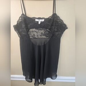 Victoria's Secret Black Elegant Chemise